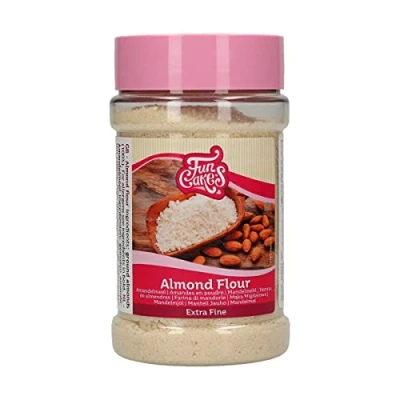 Immagine di FunCakes Farina di mandorle Extra Fine: 100% sbollentate finemente macinate, perfette per biscotti delicati come i macarons. 125 g.
