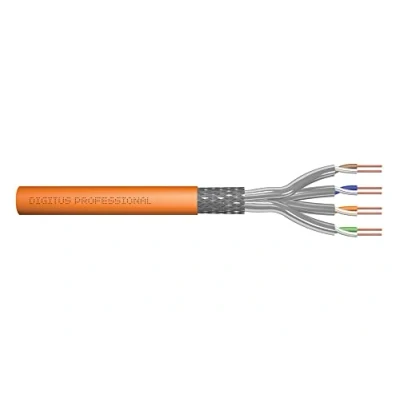 Immagine di Digitus DK 1743 VH 025 Cavo installazione CAT 7 S/FTP Arancione 25 m