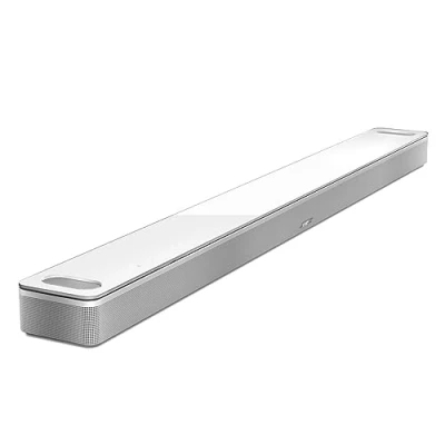 Immagine di Bose Smart Ultra Soundbar con Dolby Atmos e controllo vocale Alexa, AI Bluetooth Wireless, sistema audio surround per TV, Bianco