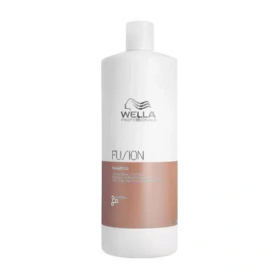 Immagine di Wella Professionals Fusion Shampoo, Tecnologia per capelli setosi, Shampoo professionale con aloe vera E vitamina 1l
