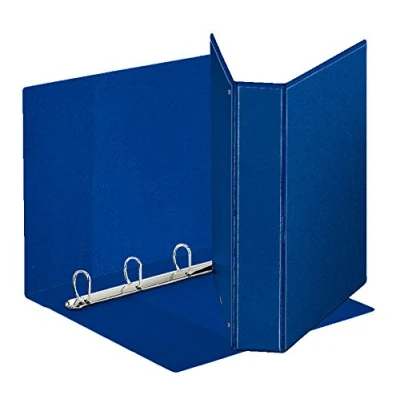 Immagine di Esselte Raccoglitore a Display in PP Personalizzabile (3 tasche) Anelli 4 50 D Formato Maxi Blu 394754500