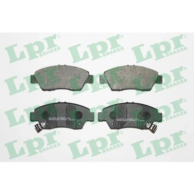 Immagine di LPR 05P564 Kit pastiglie freno HONDA: Civic 6 Hatchback, 7 V Hatchback