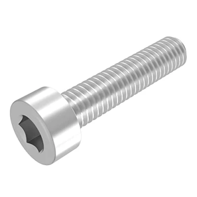 Immagine di SECCARO Vite cilindrica M8 x 35 mm, in acciaio inox V2A VA A2, DIN 912/ISO 4762, filettatura totale, 20 pezzi