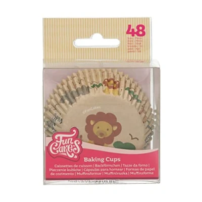 Immagine di FunCakes F84180 Baking Cups, Paper, Multicolore