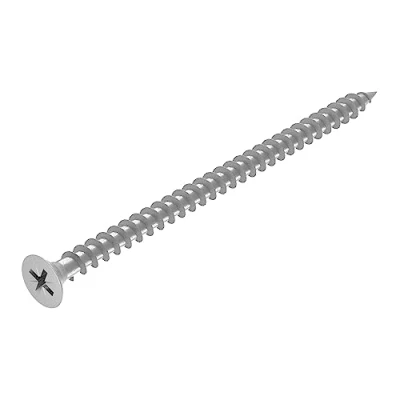 Immagine di SECCARO viti per truciolato 4 x 80 mm, in acciaio inox V2A VA A2, legno con filettatura completa, Phillips a croce/PZ, 100 pezzi