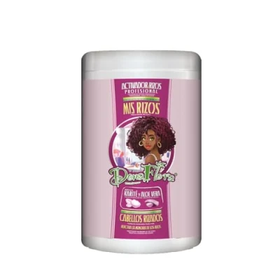 Immagine di DONA FLORA Attivatore di Ricci per Capelli 1000ml Texture Naturale ed Elastica Idratazione Profonda Riduce Effetto Crespo Profumo Fresco 1 kg