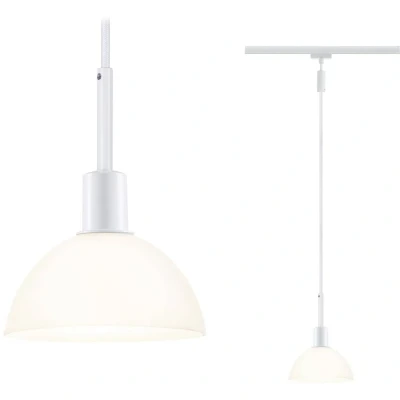 Immagine di Paulmann Sarrasani Lampada a sospensione URail E14 Bianco, Opale