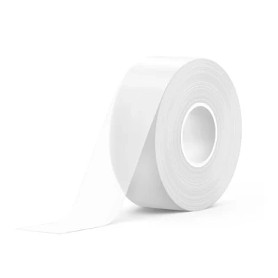 Immagine di Nastro della macchina Etichetta, SUPVAN E10 Etichetta adattata, Misura continuativa di Carte stampa 15 mm x 6 m, Termica Laminato resistente all&#039;acqua Auto adesivo Multiobbiettivo(Trasparente)