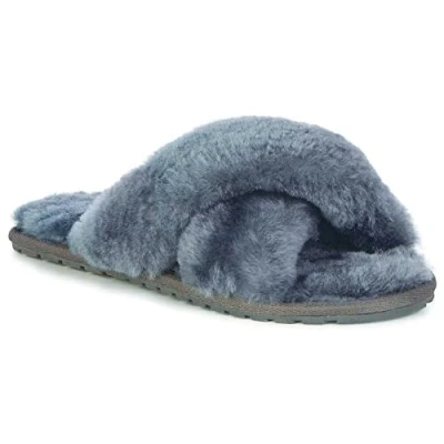 Immagine di EMU Australia Donne Pantofole Mayberry Pantofola in Pelle di Pecora 39 EU Carbone