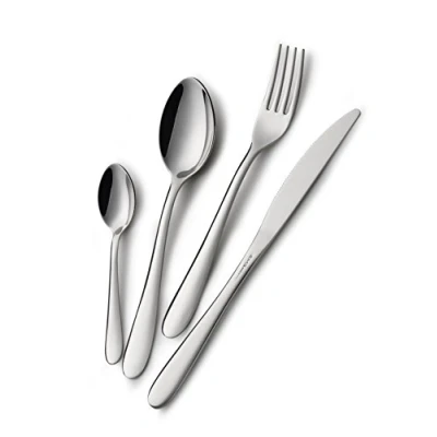 Immagine di Eme Posaterie Segno Set di Posate da Tavola in acciaio inox 18/10, per 6 persone, 24 pezzi