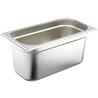Immagine di Lacor Contenitore Inox GN 1/3, Acciaio Inossidabile, Argento, 176 x 325 150 mm