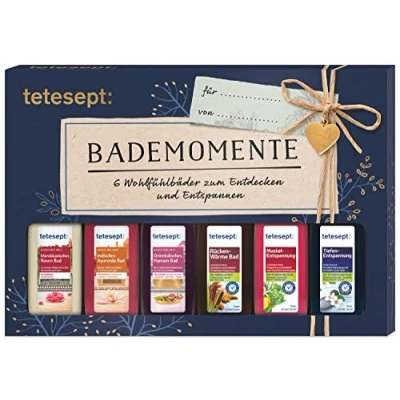 Immagine di Tetesept bagni Set Regalo Coccole momenti, 1er Pack (6 X 20 ML)