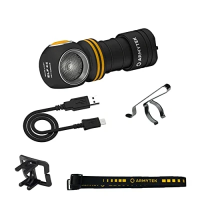 Immagine di ArmyTek Elf C1 White LED (monocolore) Lampada portatile a batteria ricaricabile 1000 lm 1440 h 56 g