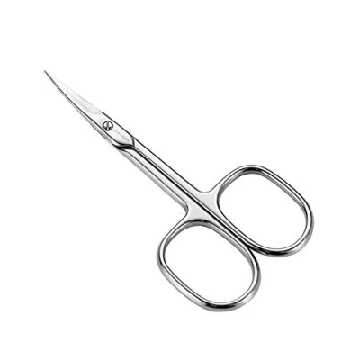 Immagine di JARVISTAR Forbici professionali per cuticole con lama affilata, in acciaio inox, manicure e pedicure, custodia, 9,3 cm