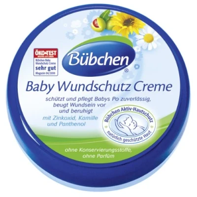 Immagine di Bbchen blaue Line Baby Wundschutz Creme, 2er Pack (2 x 150 ml) by