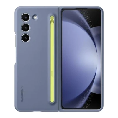 Immagine di Samsung Slim S penT Case Custodia con Pen design sottile per Galaxy Z Fold5, Blue