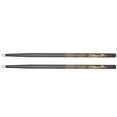 Immagine di Zildjian Z Custom ZRKCBN ZC Bacchette per batteria con punta in nylon, colore: Nero roccia