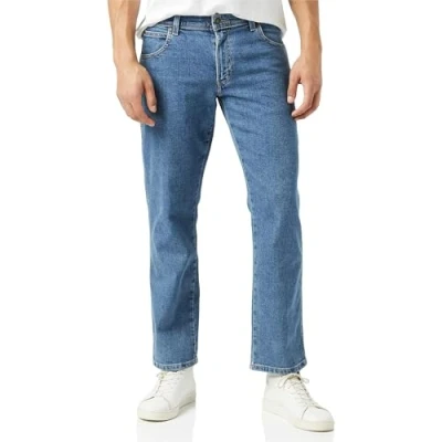 Immagine di Wrangler DURABLES REGULAR FIT, Jeans Uomo, Blu (Stonewash), 33W / 30L