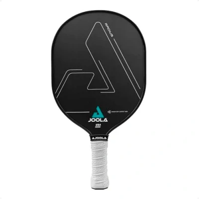 Immagine di JOOLA Radius Pro racchetta da pickleball con superficie ruvida in carbonio, crea più rotazione e massimo controllo, 16 mm nucleo a nido d&#039;ape polipropilene Response