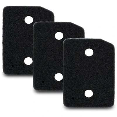 Immagine di filtro adatto all&#039;asciugatrice Miele T1 9164761, sottile, 207 x 157 30 mm, made in Germany, schiuma per lanugine(Set di 3)