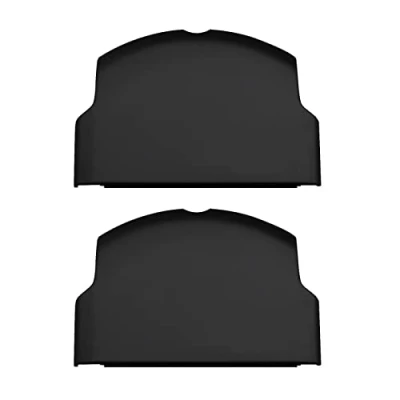 Immagine di eMagTech 2 x Copriporta batteria di ricambio custodie protettive compatibili con Sony PSP 2000 2003 2004 3000 3003 3004 accessori per console in plastica nero