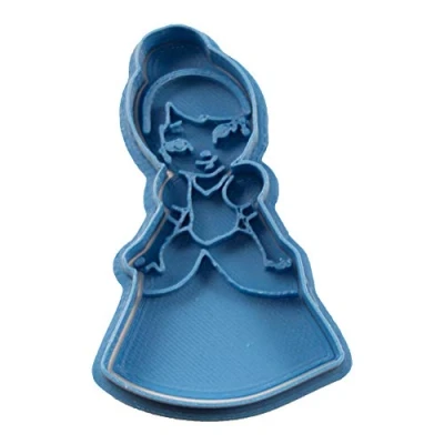 Immagine di Cuticuter Cenerentola Chibi Principessa di Biscotti, Blu, 8 x 7 1.5 cm
