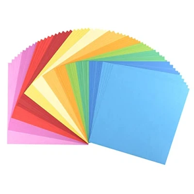 Immagine di Cartoncino Florence Liscia Materiali per Biglietti colorati 30,5 x cm Primario 12 5 Fogli Carta Scrapbooking, e altri Progetti con la 216 gsm