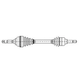 Immagine di METELLI 17 1390 Albero motore / Semiasse 753 102,6 FORD: Transit Custom V362 Van, V363 Bus