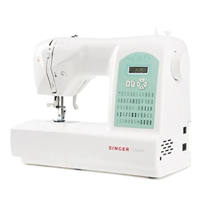 Immagine di Macchina per cucire elettronica Singer Starlet 6660 con set cucito piedino tagliacuci e 5 anni di garanzia