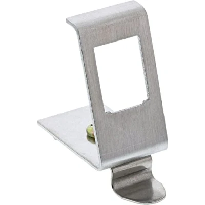 Immagine di InLine® Keystone Snap in 76203A Supporto modulare Metallo, 1 Scomparto per Guida DIN