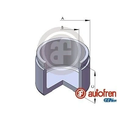 Immagine di AUTOFREN SEINSA D025303 Pistone, Pinza freno 44 Assale anteriore PERROT/BREMBO IVECO: DAILY 2 Pritsche/Fahrgestell, 1