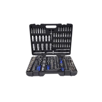 Immagine di KS TOOLS 918.0795 Set bussole Esagonale Acciaio al cromo vanadio 1/2, 1/4, 3/8 con funzionalità cricco Quadrato
