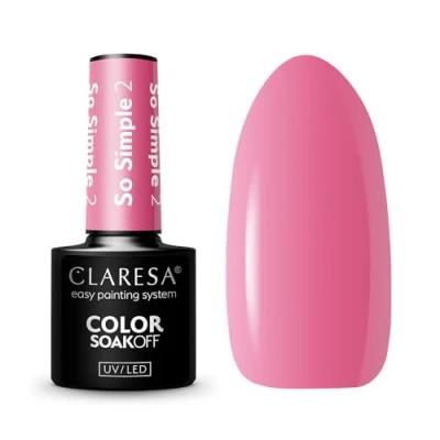 Immagine di Claresa, Smalto per unghie, unghie ibrido So Simple No. 2 5g (Così semplice, Smalto)