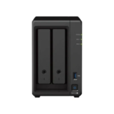 Immagine di Synology DS723+ Discstation NAS a 2 bay (AMD Ryzen™ 4 thread R1600 dual core GB Ram porte RJ 45 1GbE) da TB con dischi rigidi
