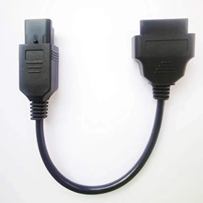 Immagine di 001 Adattatore diagnostico OBD Canbus a 4 pin per moto, connettore OBD2 DDA
