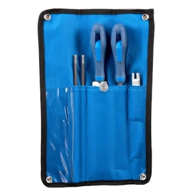 Immagine di PFERD 11099148 KIT di affilatura per sega a catena 4,8 mm 3/16 la separazione delle catene da 325 in borsa rullo 1
