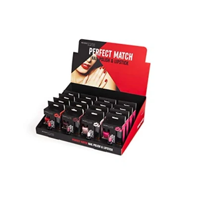 Immagine di Magic Studio Smalto per unghie e matita labbra, 70 g, Confezione da 2 unità