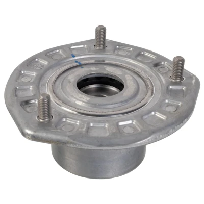 Immagine di FEBI BILSTEIN 179074 Supporto ammortizzatore a molla Assale anteriore Sx, Dx senza cuscinetto sfere Gomma