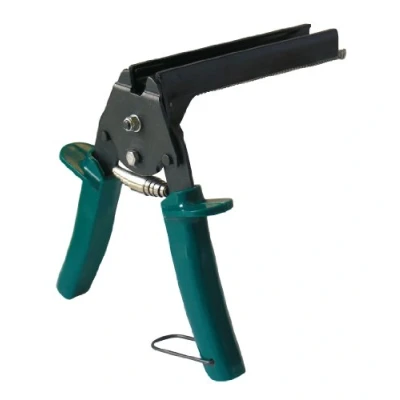 Immagine di Alberts 531157 Pinza per fissaggio cavi metallici, zincate, con manico in plastica e caricatore
