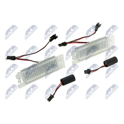 Immagine di NTY ELP PL 000 Luce Targa con portalampada OPEL: Corsa D Hatchback