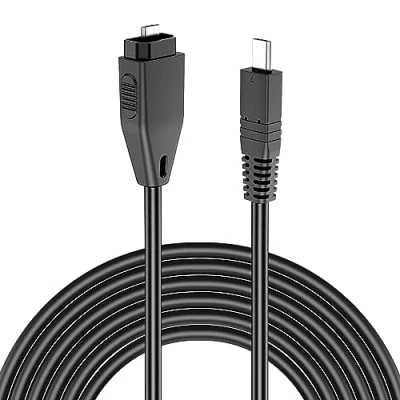 Immagine di JJC Cavo di collegamento per telecomando Sony RM VPR1 con terminale multi/micro USB e treppiede VCT VPR1/VCT VPR10/VCT VPR100, sostituisce VMC MM1 Multi Terminal Cable