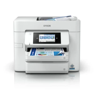 Immagine di Epson WorkForce Pro WF C4810DTWF A4, 4 Ink Cartridges, Print, Scan, Copy, Fax, 22 pages/min Colour, 4,800 x 2,400 DPI, W