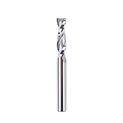 Immagine di SpeTool Frese per Legno Gambo 6 mm Fresa Elicoidale Lunghezza di Taglio 24 a Spirale UpCut HRC55 Scanalatura Canali in Metallo Duro Integrale CNC