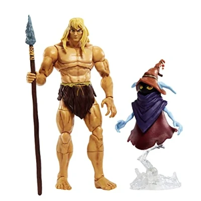 Immagine di Masters of the Universe Masterverse Revelation He Man Selvaggio Action Figure Snodabile Orko Da Collezione 18 cm Regalo Bambini 6+ Anni