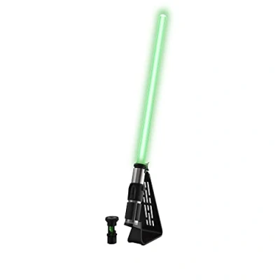 Immagine di Star Wars Hasbro The Black Series, Spada Laser Elettronica Force FX Elite di Yoda, con luci a LED Nuova Generazione ed Effetti sonori, dai 14 Anni in su
