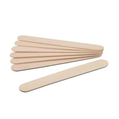 Immagine di Confezione da 50 pezzi di spatole in legno usa e getta per stendere la cera Pratiche convenienti!
