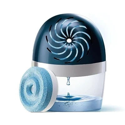 Immagine di Rubson AERO 360 Deumidificatore ricaricabile (1 dispositivo e 1 compressa da 450 g), assorbe l&#039;umidità, previene la condensa i cattivi odori, anti umidità assorbente