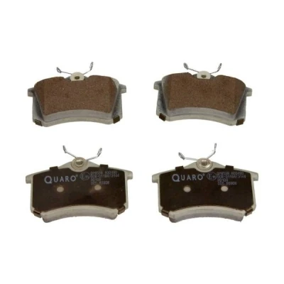 Immagine di QUARO Kit pastiglie freno Non predisposto per contatto segnalazione usura QP8538 RENAULT: CLIO 4, 3, Megane CITROËN: C3 III, II