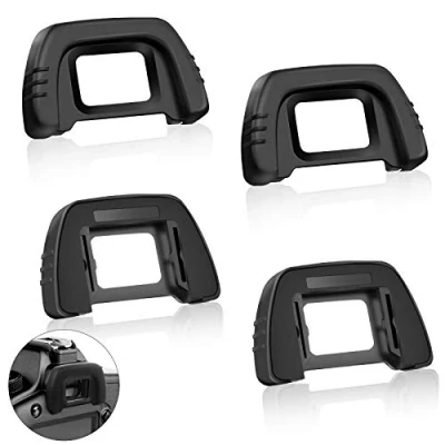 Immagine di Mirino per oculare da 4 pezzi Compatibile con Nikon DK 21 D7000 D750 D610 D600 D300 D200 D100 D90 D80 D70 D70s