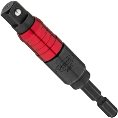 Immagine di VIGOR V7638 Adattatore per bussole Impronta (cacciavite) 1/4 (6.3 mm) Forza 3/8 (10 92 mm 1 pz.